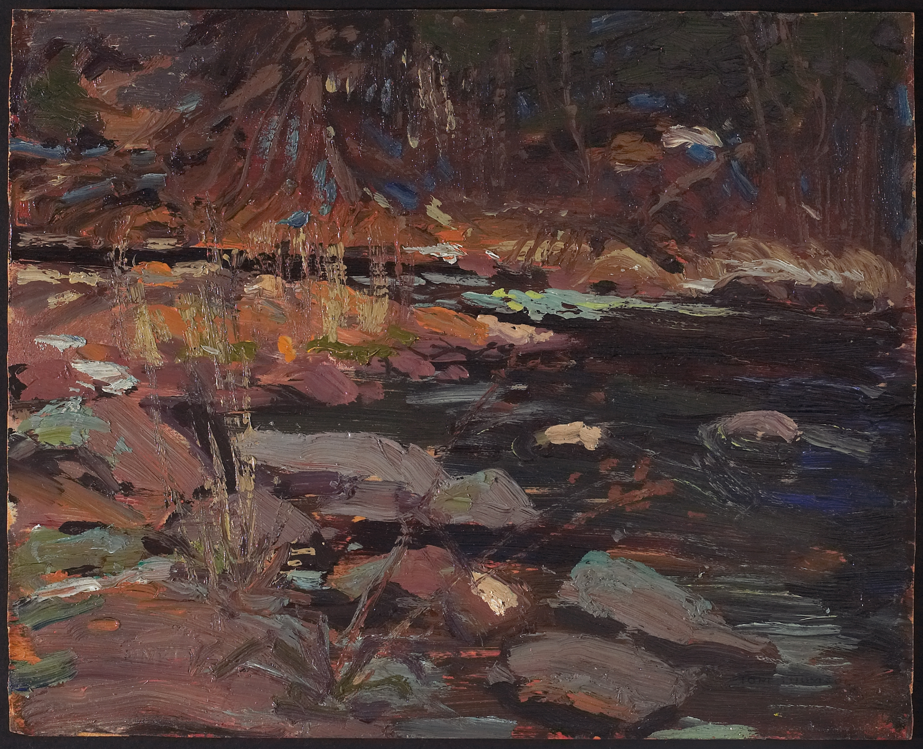 Potters Creek, Canoe Lake, Spring 1916 (1916.52) Catalogue entry